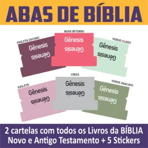 Abas 66 Livros + Stickers