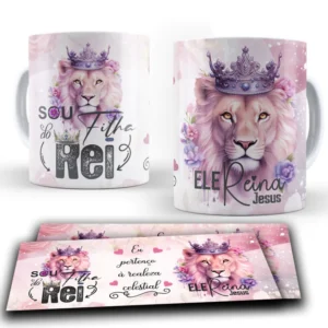 Caneca Sou Filha do Rei