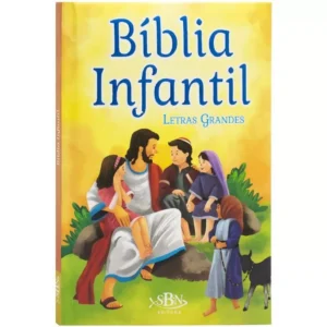 Bíblia Infantil Letras Grandes