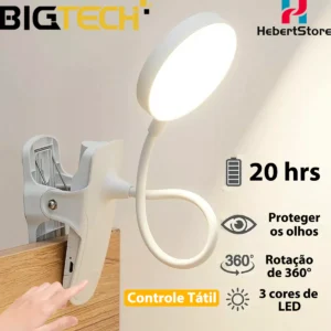 Luminária Touch Recarregável