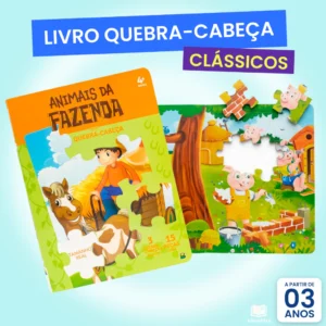 Livro Quebra-Cabeça Bíblico