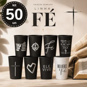 Kit 50 Copos Gospel