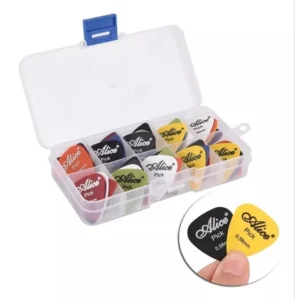Kit 30 Palhetas com Estojo