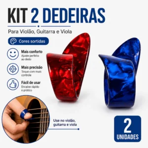Kit 2 Dedeiras de Polegar