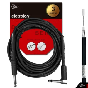 Cabo P10 Plug 90º Profissional